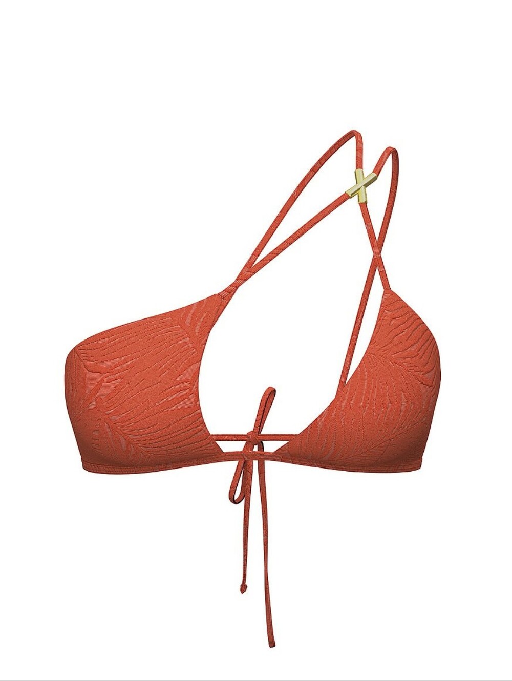 VS Archives Sexy Straps One-Shoulder Bikini Top, XL